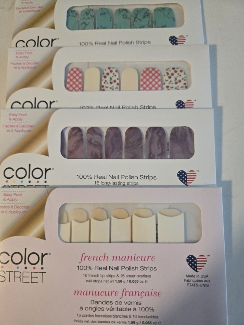 Color Street 100% Nail Polish Strips Bundle